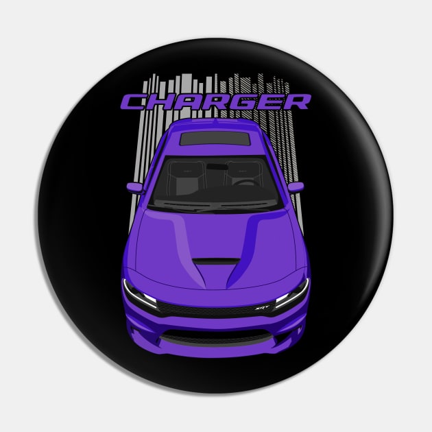 Charger - Purple Pin by V8social