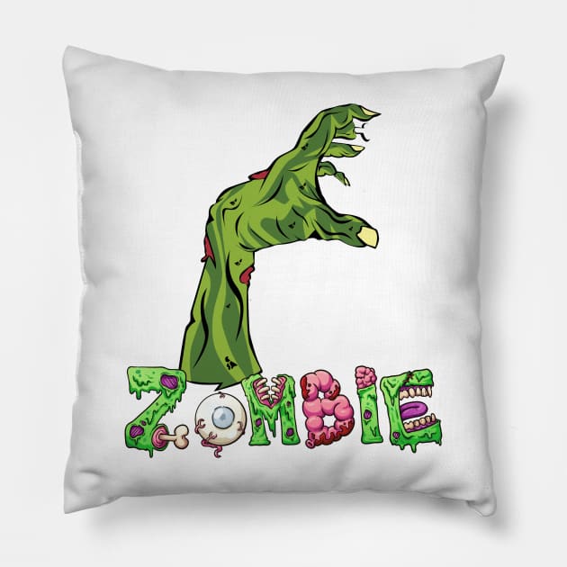 Zombie Hand Pillow by MZeeDesigns