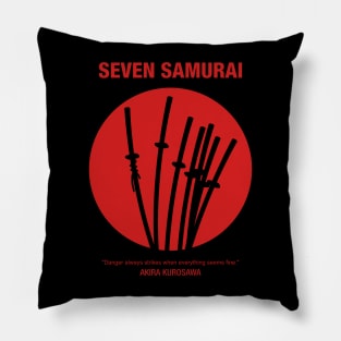 Mod.3 Seven Samurai Japanese Pillow