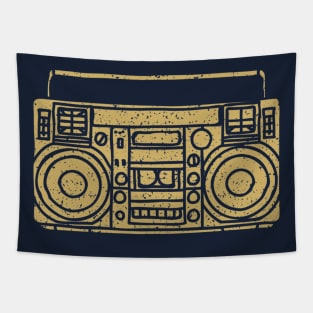 Retro Ghettoblaster Tapestry