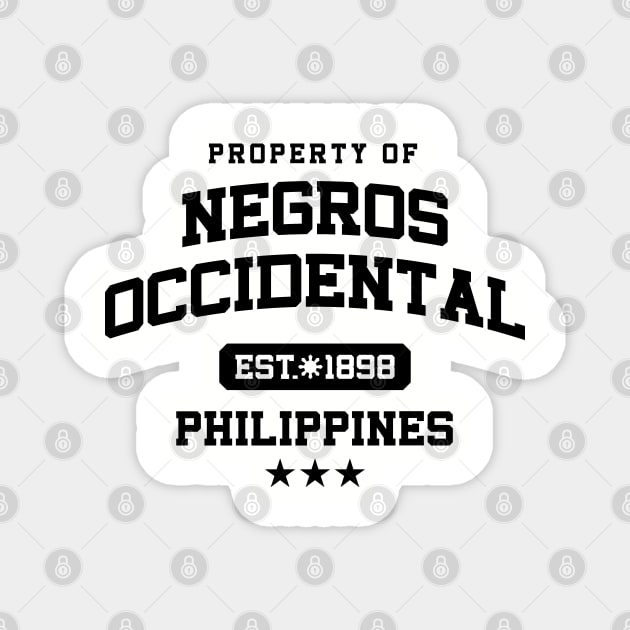 Negros Occidental - Property of the Philippines Shirt Magnet by pinoytee