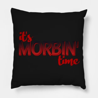 It's morbin time vampire meme Pillow