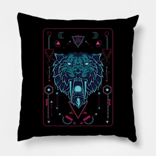 wild animal art Pillow