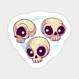 Kawaii Skull Magnet