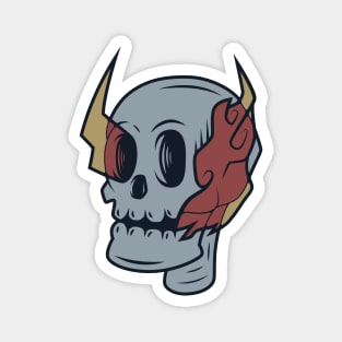 Light Skull Magnet