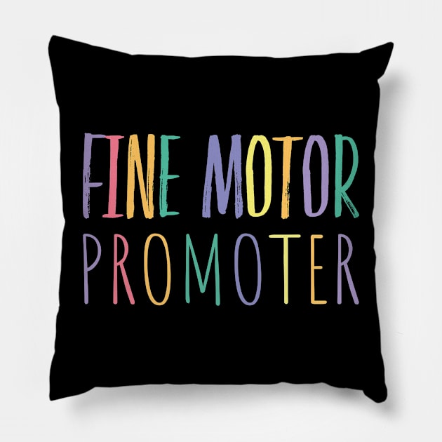 Fine Motor Promoted Pillow by RW