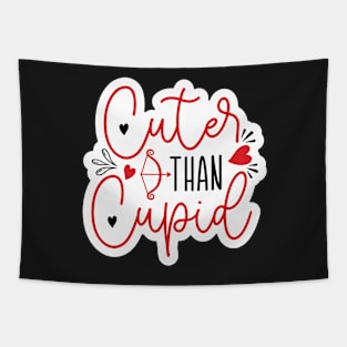 Valentine's Day Stickers - Cuter Than Cupid Tapestry