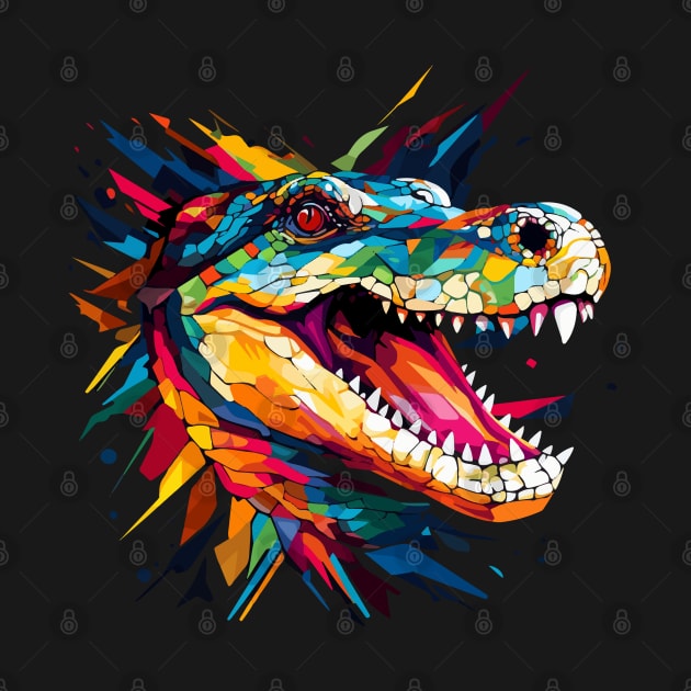 Colorful Crocodile by VelvetRoom