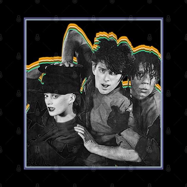 Thompson Twins retro style by Miscarkartos