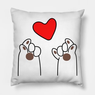 Cat Flipping Off Pillow