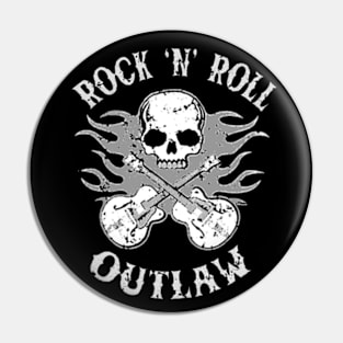 Rock 'n' Roll Outlaw 2 Pin