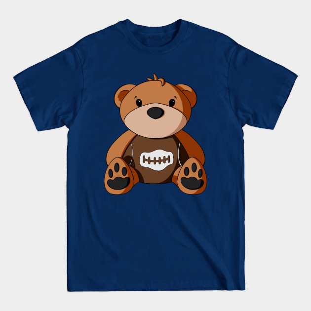 Disover Football Teddy Bear - Sports - T-Shirt