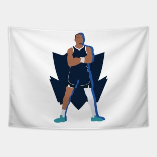 PJ Washington Iconic Pose Dallas Mavericks Collage Tapestry