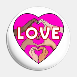 Culture of love V3 Pin