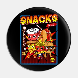 snacks club Pin