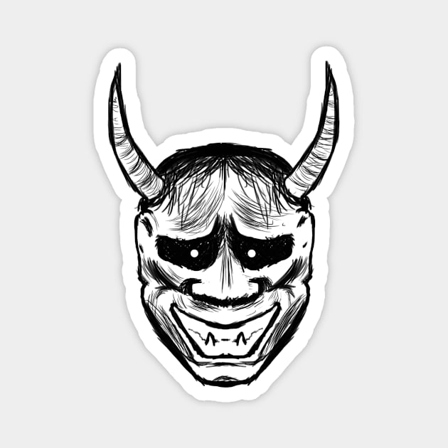 Hannya Magnet by SpeedWeed76