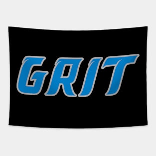 GRIT, Detroit Football design Tapestry