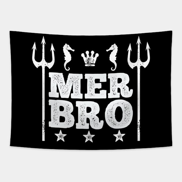 Mer Bro Tapestry by DetourShirts