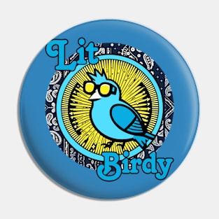 The Lit Birdy Pin