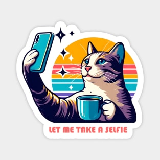 Cat Selfie Magnet