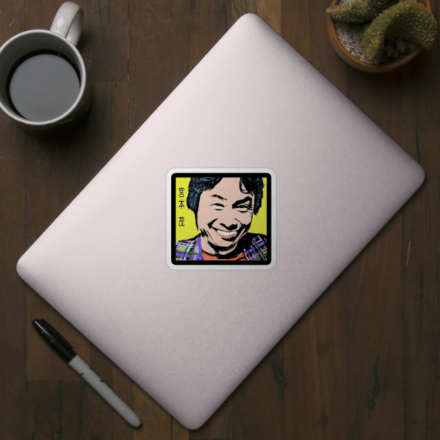 Shigeru Myamoto POP #1 - Nintendo - Sticker