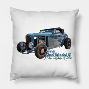 1932 Ford Model B Deluxe Highboy Roadster Pillow