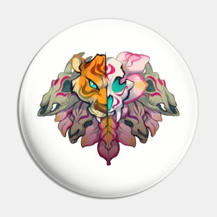 Tiger Orchid Pin