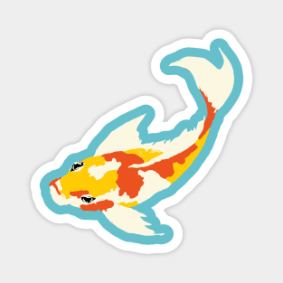 Rising Koi Magnet