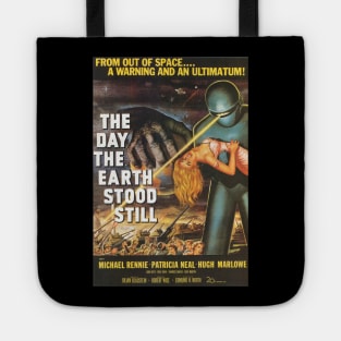 Classic Science Fiction Movie Poster - The Day The Earth Stood Still Tote