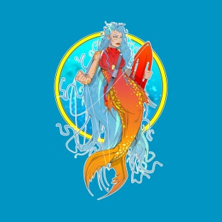 lifeguard - mermaid T-Shirt