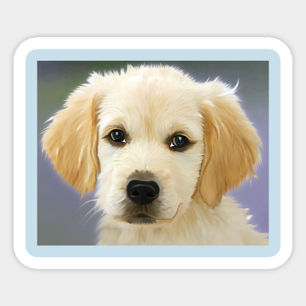 Cute Labrador Puppy Labrador Puppy Sticker Teepublic