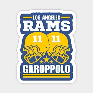 Los Angeles Rams Garoppolo 11 American Football Retro Magnet