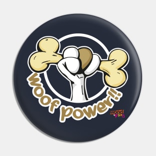 WOOF POWER!! Wood&Play dark Pin