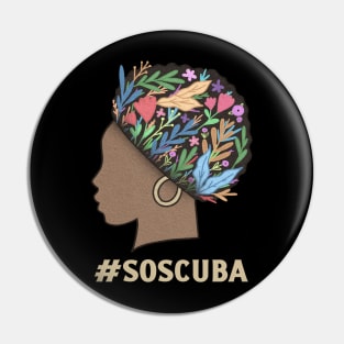 SOS CUBA - No Tenemos Miedo Queremos Libertad Pin