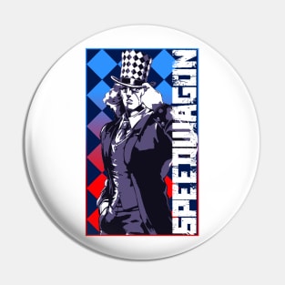 Speedwagon Pin