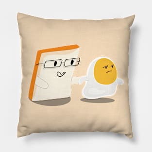 Hold on What The Egg Pillow