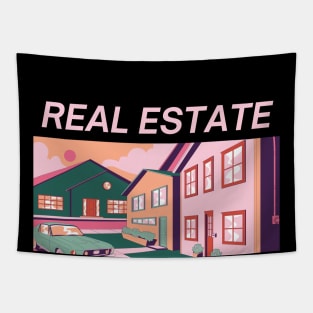 Real Estate Retro Tapestry