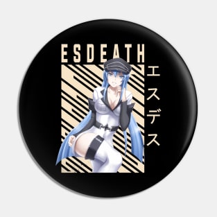 Esdeath - Akame Ga Kill Pin