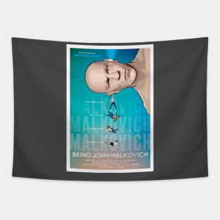 Being John Malkovich alternative movie poster Tapestry