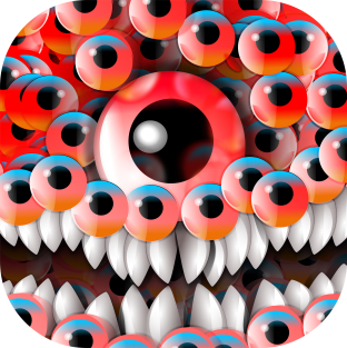 Eyeball Monster Magnet