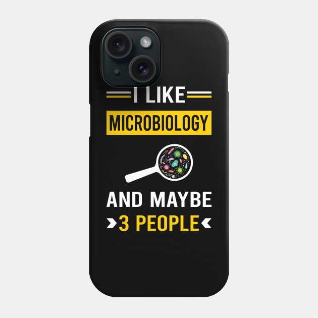 3 People Microbiology Microbiologist Phone Case by Bourguignon Aror