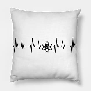 I love science heartbest atom Pillow