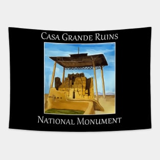 Casa Grande Ruins, National Monument in Arizona Tapestry