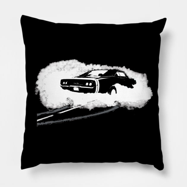 Charger R/T Pillow by Gringoface