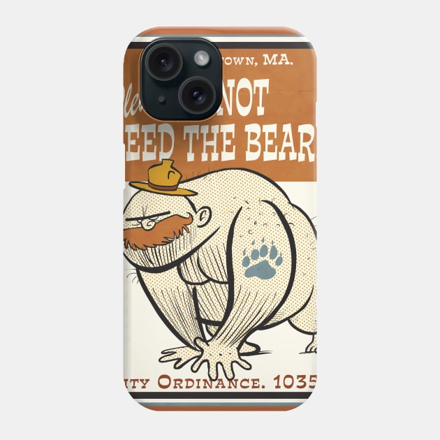 Don't feed the Bears! Phone Case by daviz_industries