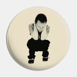 Thom Yorke Original Aesthetic Tribute 〶 Pin