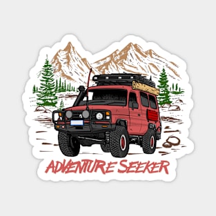 Land Cruiser Adventure Seeker - Pink Magnet