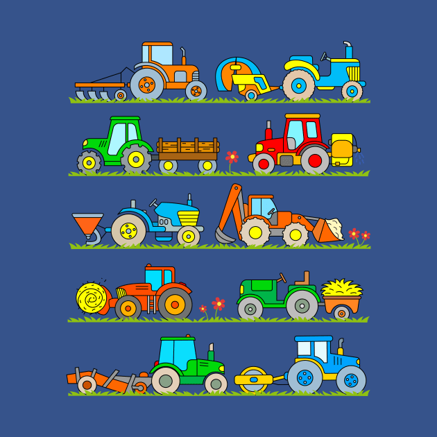 Tractor Toddler Design by samshirts