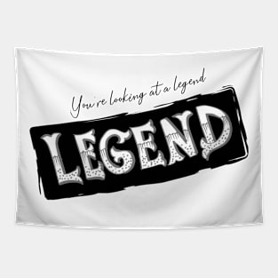 he-is-legend-high-resolution transparent Tapestry