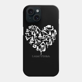 I am Yoga, inspirational design Phone Case